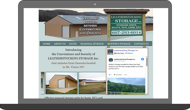 Leatherstocking before laptop mock up