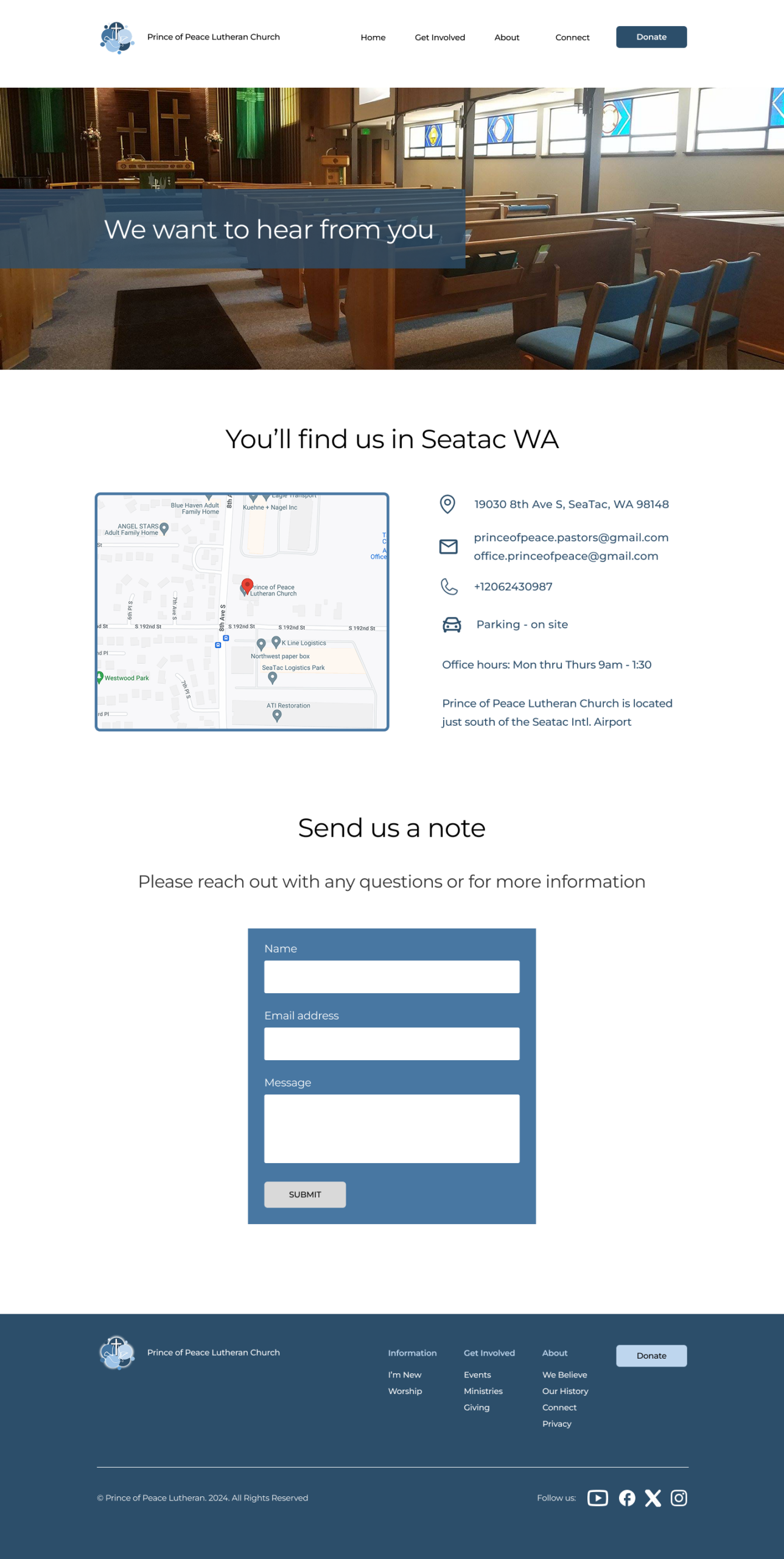POP Wire frame Contact